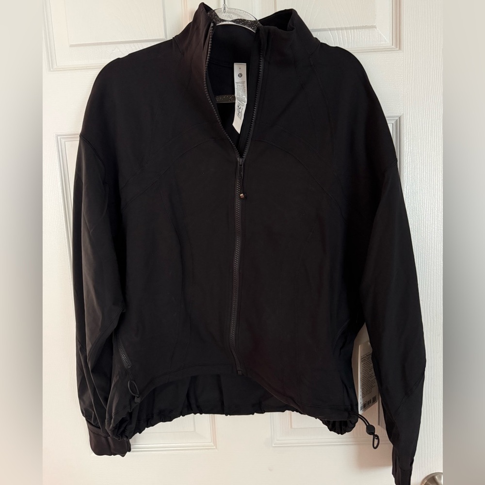 lululemon athletica Black Bomber Jacket